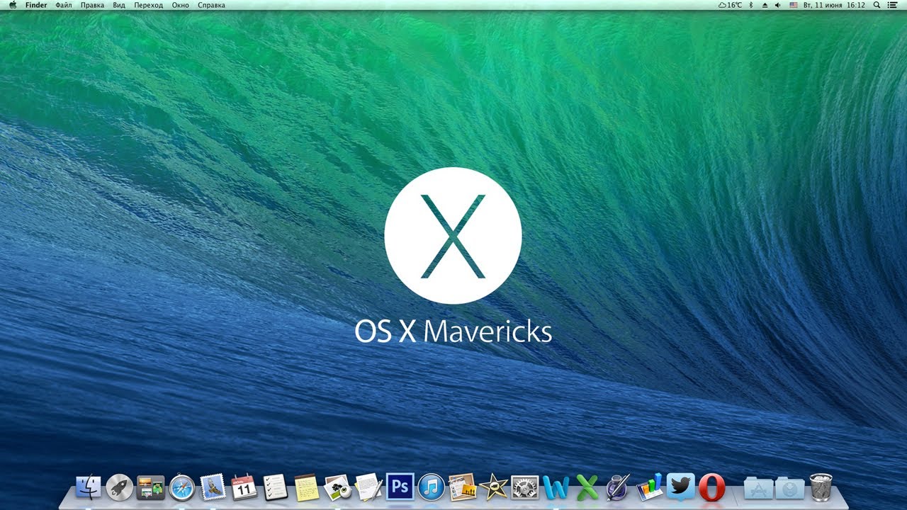 Apple mac os x mavericks for mac